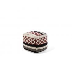 Pouf bunt 42 x 48 cm SAGAR
