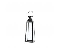 Laterne schwarz 42 cm CRETE