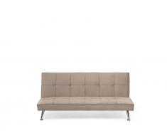 Schlafsofa Polsterbezug beige HASLE