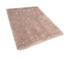 Teppich beige 160x230 cm Hochflor CIDE