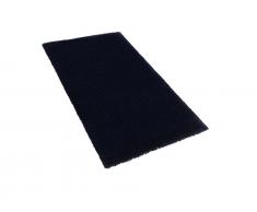 Teppich dunkelblau 80 x 150 cm Hochflor EDIRNE