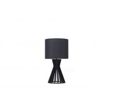 Tischlampe schwarz 37 cm CARRION