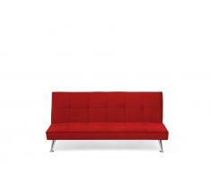 Schlafsofa Polsterbezug rot HASLE