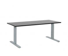Schreibtisch schwarz/grau 180 x 80 cm elektrisch höhenverstellbar UPLIFT