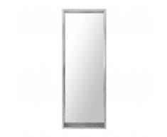 Wandspiegel silber rechteckig 50 x 140 cm OIRON