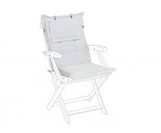 Auflage für Gartenstuhl JAVA/MAUI weiss