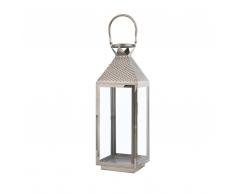 Laterne silber 55 cm BALI