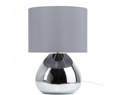 Tischlampe grau RONAVA