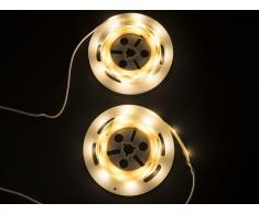 LED-Streifen 2 x 120 cm weiss