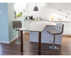 Barhocker beige höhenverstellbar MARION