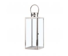 Laterne silber 40 cm CYPRUS