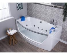 Whirlpool-Badewanne mit LED FUERTE