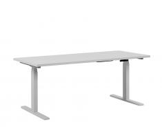 Schreibtisch weiss 180 x 80 cm elektrisch höhenverstellbar UPLIFT