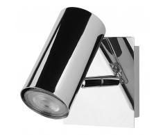 Wandleuchte silber ROSETTA