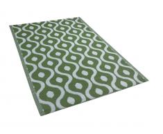 Outdoor Teppich grün 120 x 180 cm PUNE
