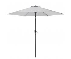 Sonnenschirm Ø270 cm hellgrau VARESE II