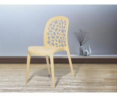 Esszimmerstuhl beige RUBIN