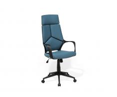 Bürostuhl schwarz/blau höhenverstellbar DELIGHT