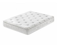 Taschenfederkernmatratze 90 x 200 cm Memory Foam LUXUS