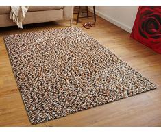 Teppich beige 200 x 300 cm Hochflor OREN