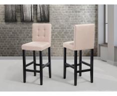 Barhocker beige MADISON