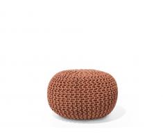 Pouf kupfer 50 x 35 cm CONRAD