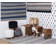 Teppich dunkelgrau 140 x 200 cm Kurzflor PAYAS