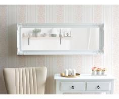Wandspiegel weiss rechteckig 51 x 141 cm VARS