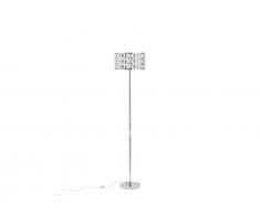 Stehlampe silbern 160 cm TENNA