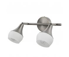 Wandleuchte silber ANTLER II