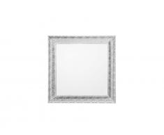 Wandspiegel silber quadratisch 65 x 65 cm CAVAN