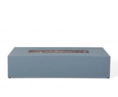 Feuerstelle grau Leichtbeton rechteckig PAVO
