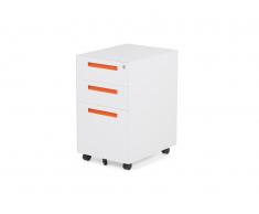 Aktenschrank weiss 3 Schubladen GARDA