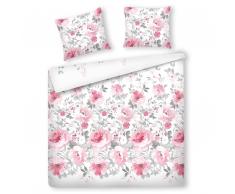 Bettwäsche Set rosa 200 x 220 cm ALVITO