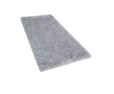 Teppich hellgrau 80 x 150 cm Hochflor CIDE