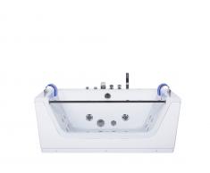 Whirlpool-Badewanne mit LED FRIGATE