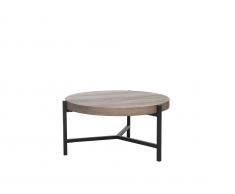 Couchtisch taupe/Holz Optik BONITA