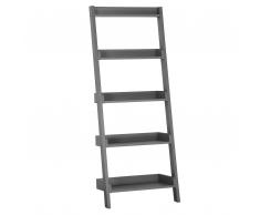 Bücherregal grau MOBILE TRIO