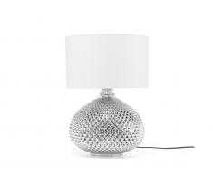 Tischlampe silbern MADON