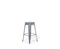 Barhocker silber Höhe 76 cm CABRILLO