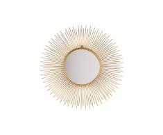 Wandspiegel gold ø80 cm CILLY