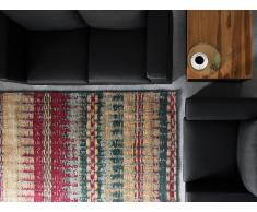 Teppich bunt 160 x 230 cm Kurzflor MARMARIS