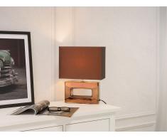 Tischleuchte braun 42 cm ONYX