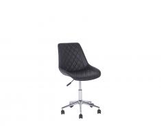 Bürostuhl Kunstleder schwarz MARIBEL