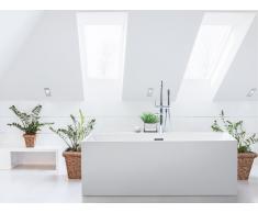 Badewanne freistehend weiss rechteckig RIOS