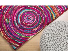 Teppich bunt 160 x 230 cm Hochflor KOZAN