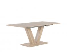 Esstisch heller Holzfarbton 140/180 x 90 cm ausziehbar LIXA