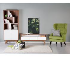 Lowboard braun/weiss SYRACUSE