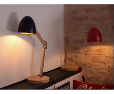 Tischlampe rot 62 cm VELEKA