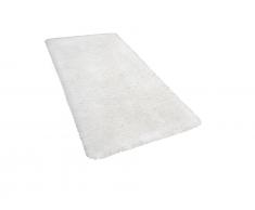 Teppich weiss 80 x 150 cm Hochflor CIDE